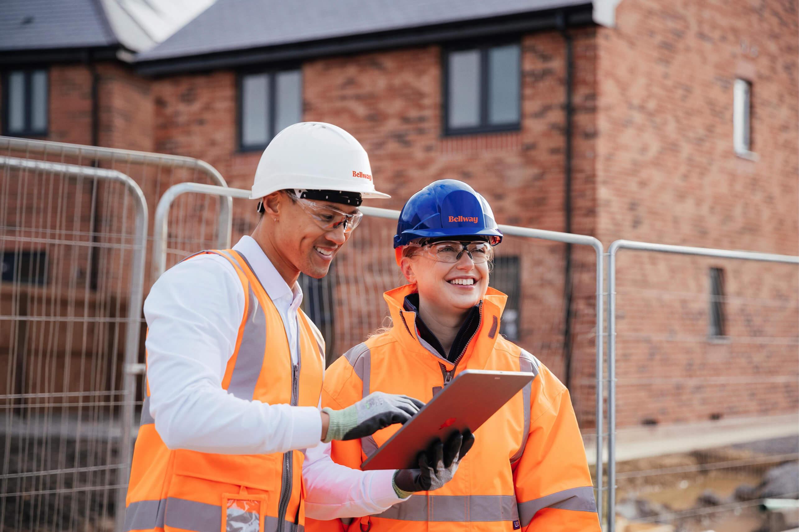 Bellway building site
