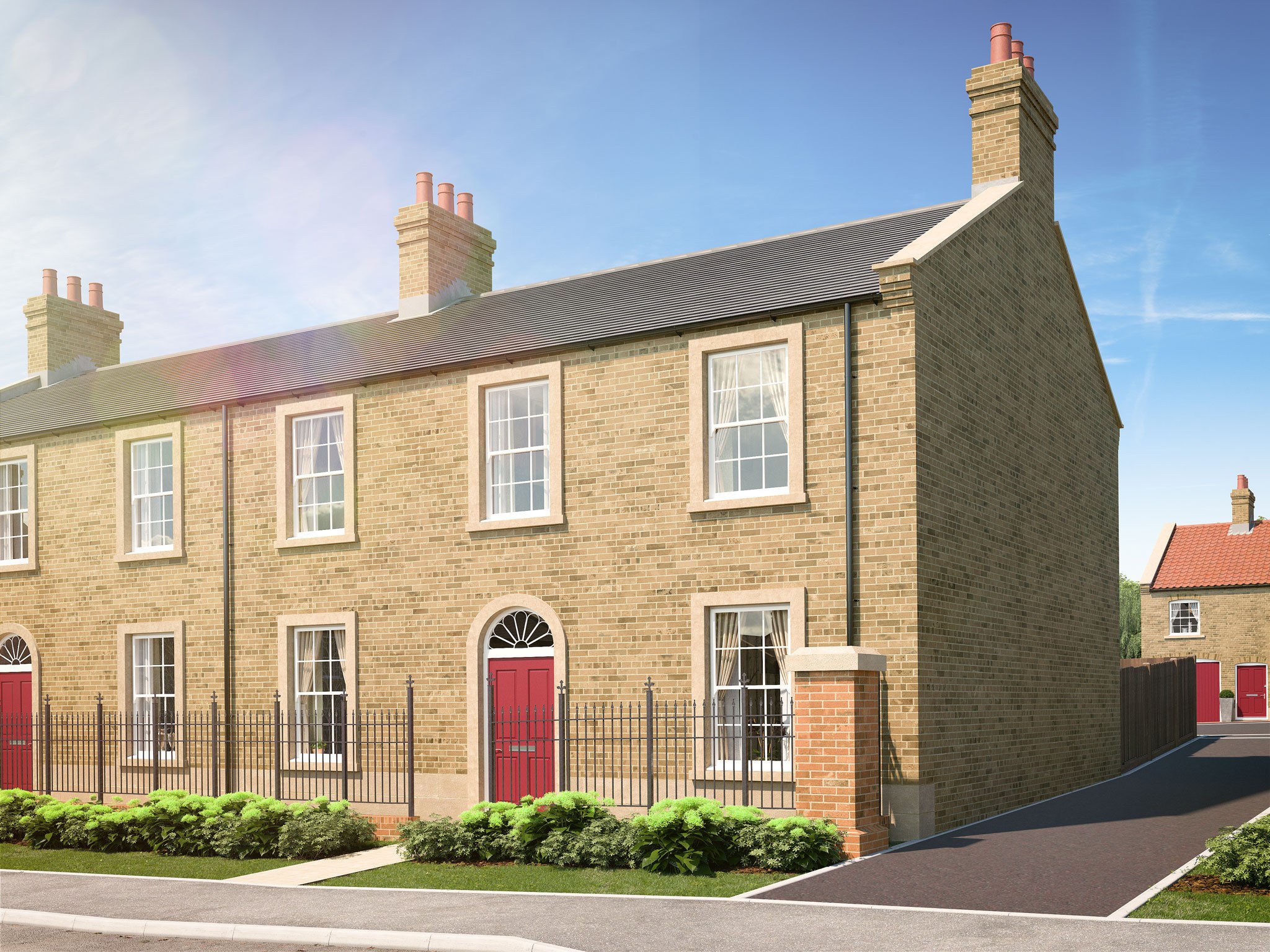 External CGI of The Waldridge