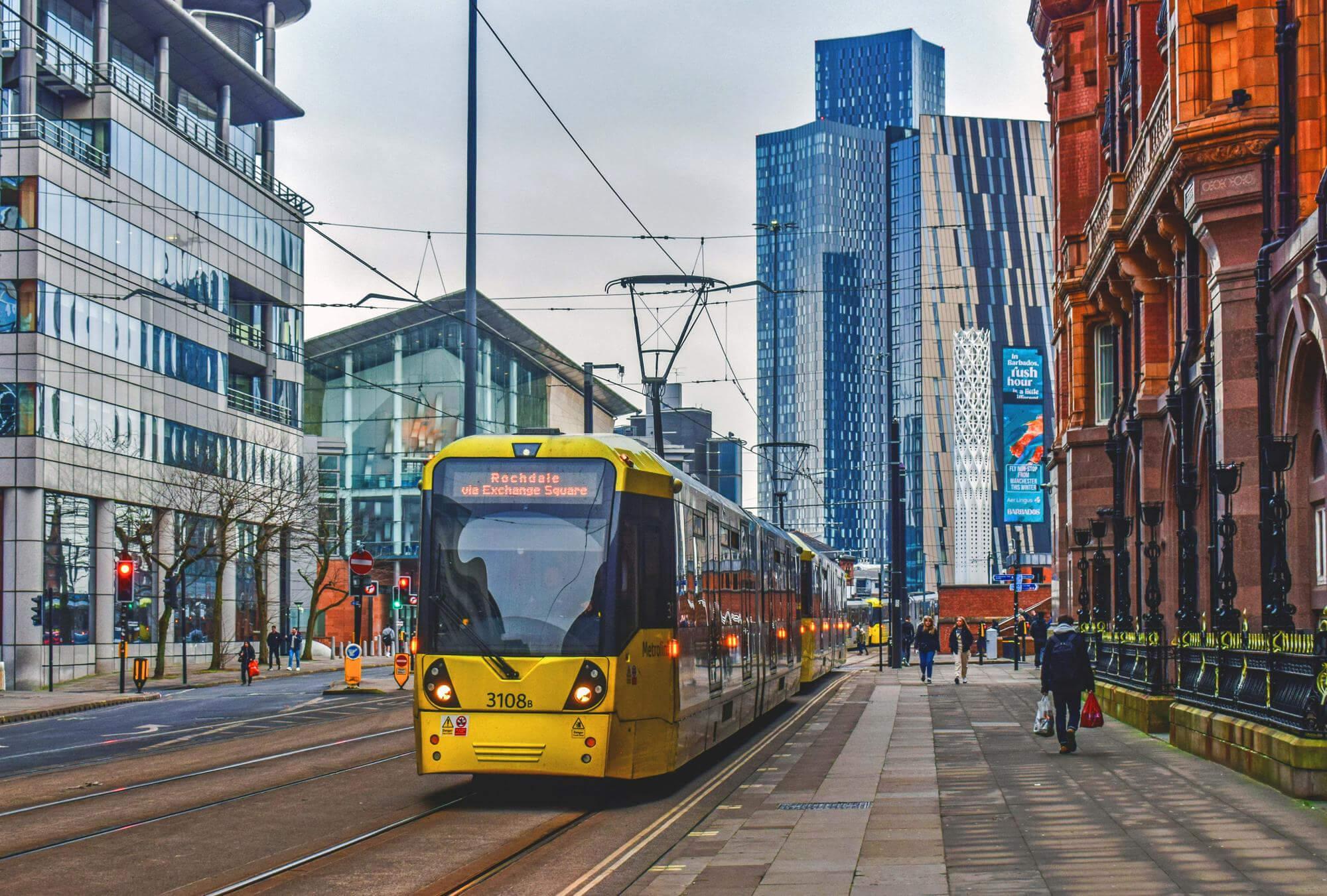 Manchester city centre, UK