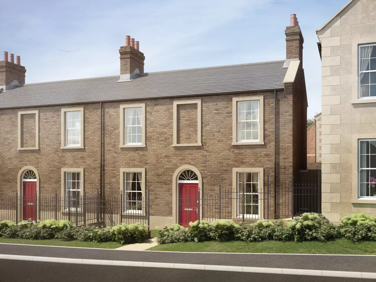 External CGI of The Lindom 3-bed home