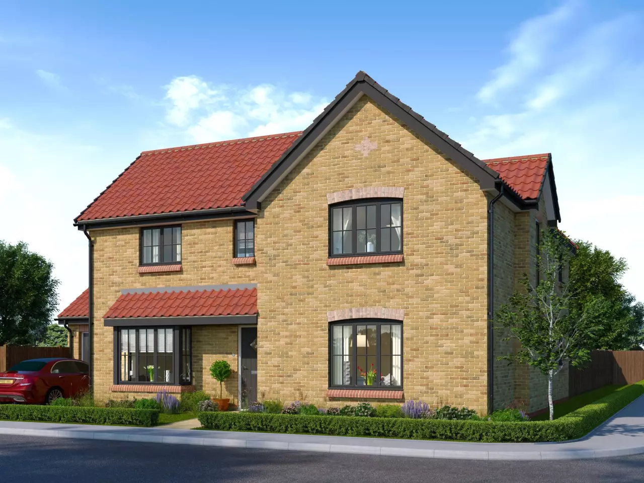 External CGI of The Jeweller 4-bed detached